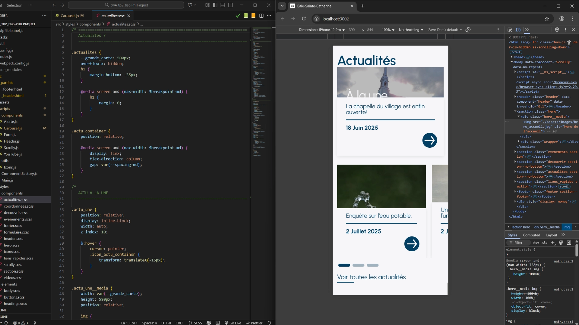 Code responsive