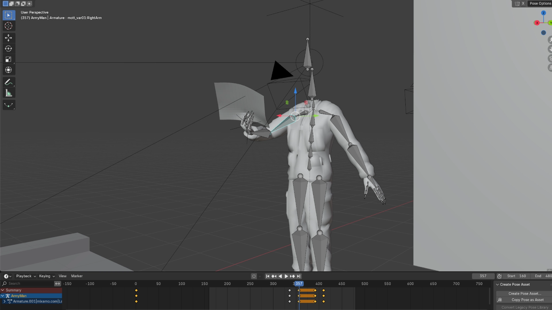 Animation de personnage